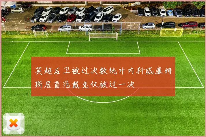 英超后卫被过次数统计内科威廉姆斯居首范戴克仅被过一次