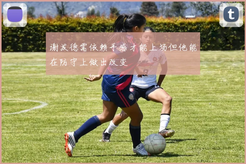 谢泼德需依赖手感才能上场但他能在防守上做出改变
